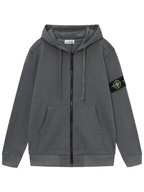 Stone Island Gray Hoodie